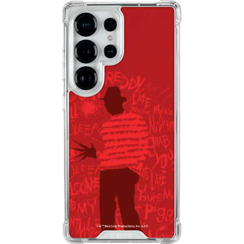 Nightmare on Elm Street Dont Fall Asleep Galaxy S25 Ultra Clear Case