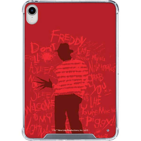 Nightmare on Elm Street Dont Fall Asleep iPad 11th Gen (2025) Clear Case