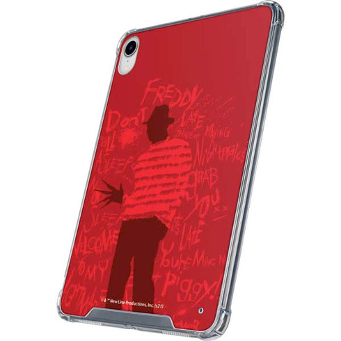 Nightmare on Elm Street Dont Fall Asleep iPad 11th Gen (2025) Clear Case