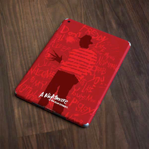 Nightmare on Elm Street Dont Fall Asleep Apple iPad Skin