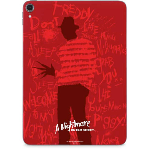 Nightmare on Elm Street Dont Fall Asleep Apple iPad Pro Skin