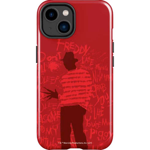 Nightmare on Elm Street Dont Fall Asleep iPhone 15 Impact Case