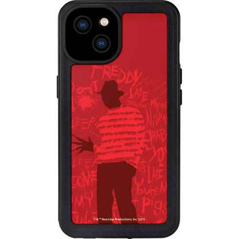Nightmare on Elm Street Dont Fall Asleep iPhone 15 Plus Waterproof Case