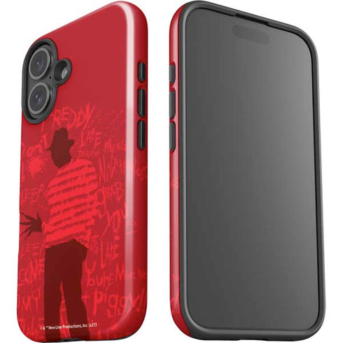 Nightmare on Elm Street Dont Fall Asleep iPhone 16 Plus Impact Case