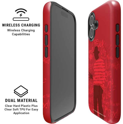 Nightmare on Elm Street Dont Fall Asleep iPhone 16 Plus Magsafe Impact Case