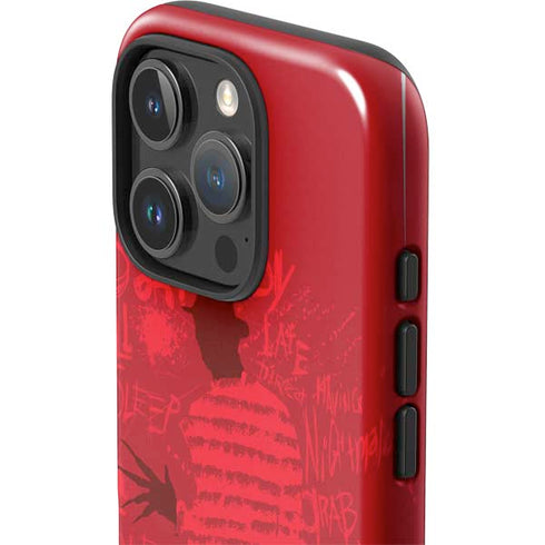 Nightmare on Elm Street Dont Fall Asleep iPhone 16 Pro Impact Case