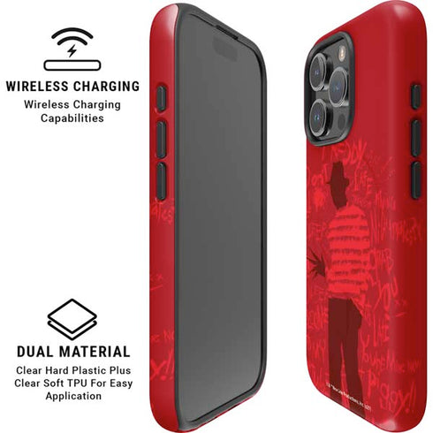 Nightmare on Elm Street Dont Fall Asleep iPhone 16 Pro Magsafe Impact Case