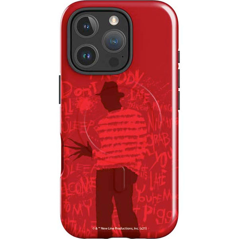 Nightmare on Elm Street Dont Fall Asleep iPhone 16 Pro Max Magsafe Impact Case