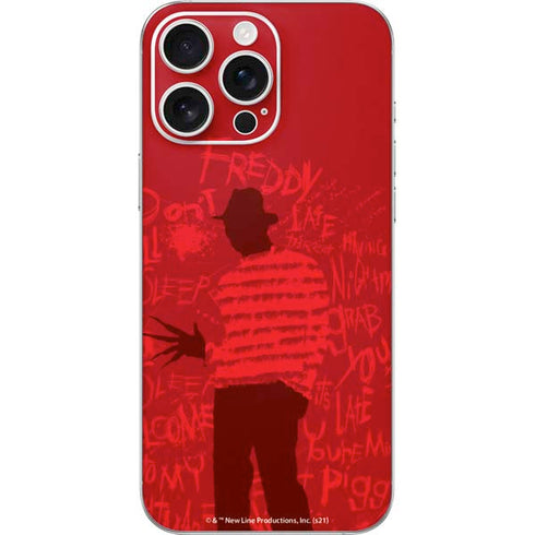 Nightmare on Elm Street Dont Fall Asleep iPhone 16 Pro Max Skin