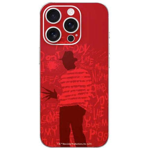 Nightmare on Elm Street Dont Fall Asleep iPhone 16 Pro Skin