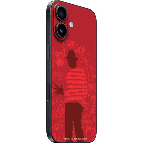 Nightmare on Elm Street Dont Fall Asleep iPhone 16 Skin