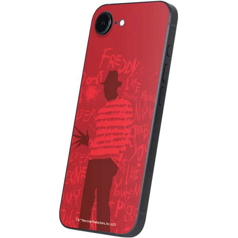 Nightmare on Elm Street Dont Fall Asleep iPhone 16e Skin