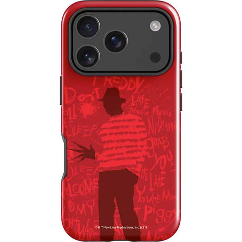 Nightmare on Elm Street Dont Fall Asleep iPhone 18 Pro Impact Case