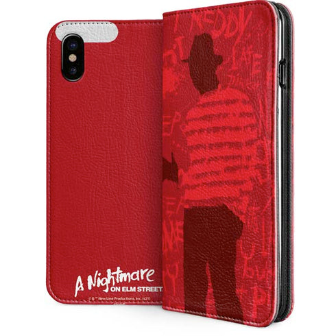 Nightmare on Elm Street Dont Fall Asleep iPhone 8 Folio Case