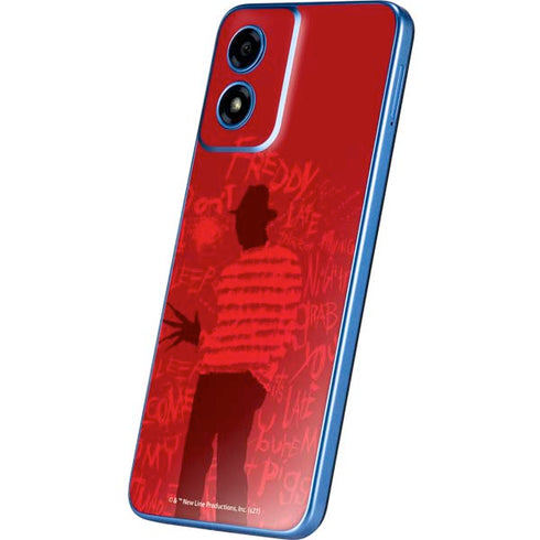 Nightmare on Elm Street Dont Fall Asleep Moto G Play 4G (2024) Skin