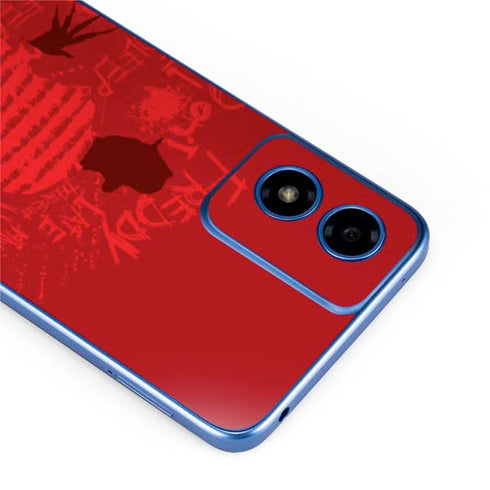 Nightmare on Elm Street Dont Fall Asleep Moto G Play 4G (2024) Skin