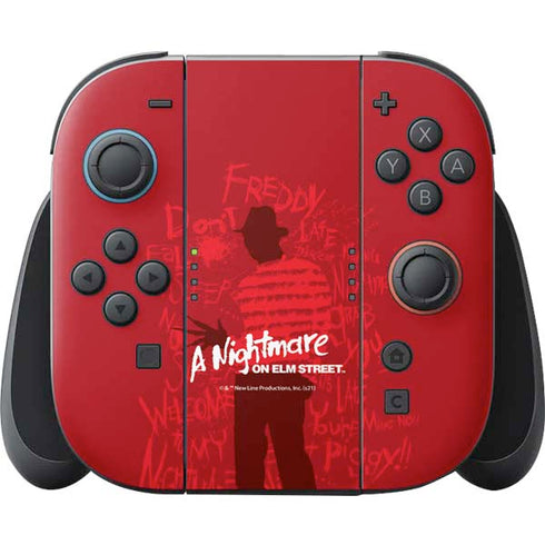 Nightmare on Elm Street Dont Fall Asleep Nintendo Skins