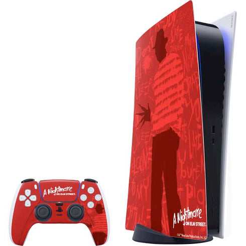 Nightmare on Elm Street Dont Fall Asleep PlayStation PS5 Skins