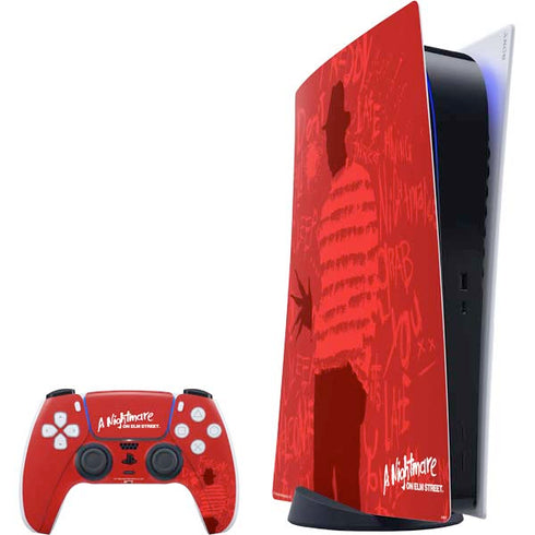Nightmare on Elm Street Dont Fall Asleep PlayStation PS5 Skins