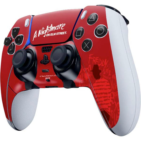 Nightmare on Elm Street Dont Fall Asleep PS5 DualSense Edge Pro Controller Skin