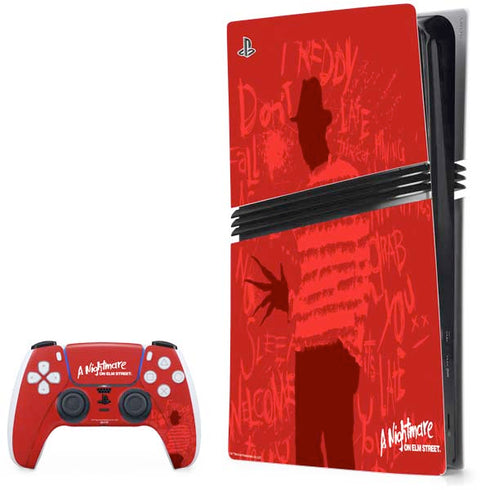 Nightmare on Elm Street Dont Fall Asleep PlayStation PS5 Skins