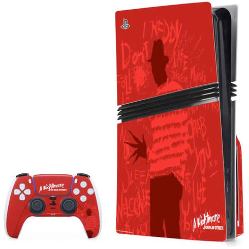 Nightmare on Elm Street Dont Fall Asleep PlayStation PS5 Skins