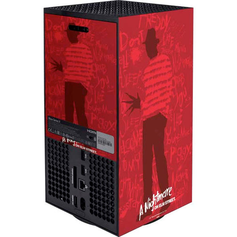 Nightmare on Elm Street Dont Fall Asleep Xbox Series X Bundle Skin
