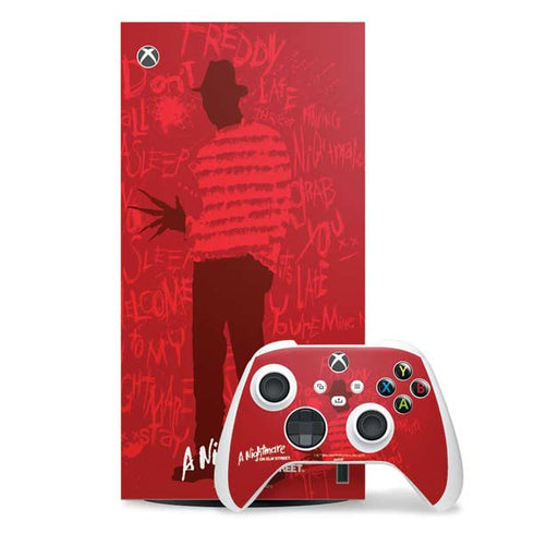 Nightmare on Elm Street Dont Fall Asleep Xbox Series X Skins