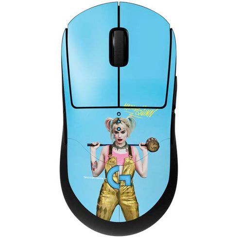 DC Comics Harley Quinn Movie Charcater Poster G Pro Wireless Gaming Mouse Skin