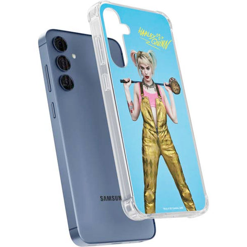 DC Comics Harley Quinn Movie Charcater Poster Galaxy A55 5G Clear Case