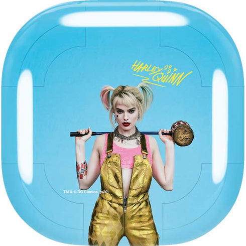 DC Comics Harley Quinn Movie Charcater Poster Galaxy Buds Live Skin