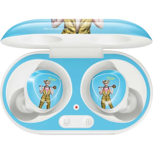 DC Comics Harley Quinn Movie Charcater Poster Galaxy Buds Plus Skin