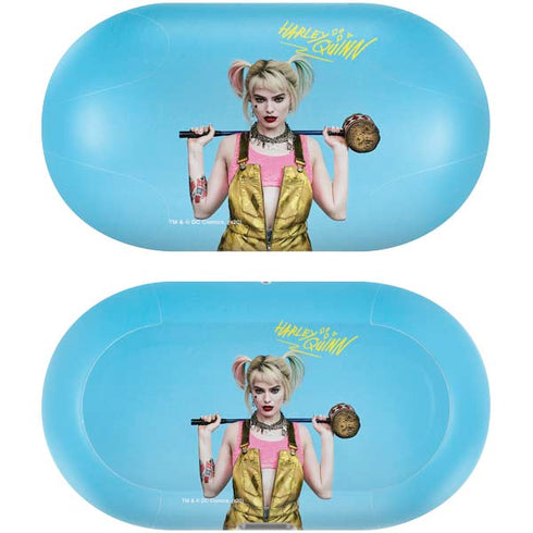 DC Comics Harley Quinn Movie Charcater Poster Galaxy Buds Plus Skin