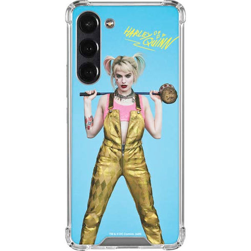 DC Comics Harley Quinn Movie Charcater Poster Galaxy S24 FE Clear Case