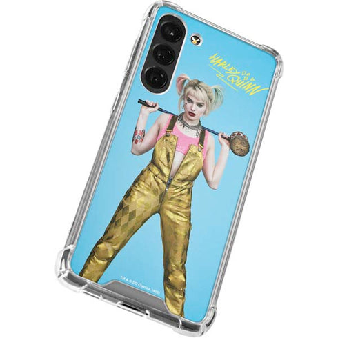 DC Comics Harley Quinn Movie Charcater Poster Galaxy S24 FE Clear Case