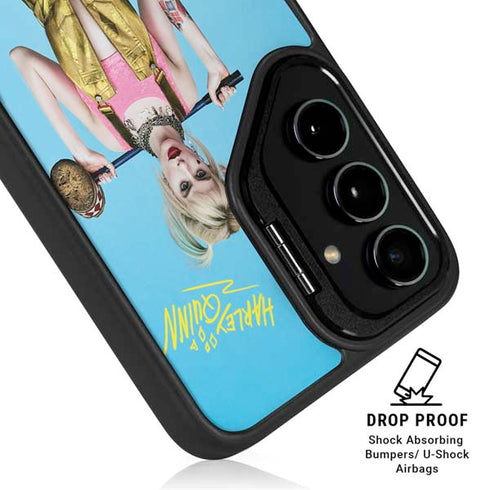 DC Comics Harley Quinn Movie Charcater Poster Galaxy S25 Kickstand Case