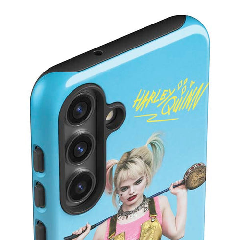 DC Comics Harley Quinn Movie Charcater Poster Galaxy S25 Plus Impact Case