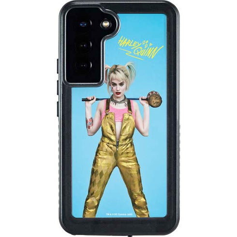 DC Comics Harley Quinn Movie Charcater Poster Galaxy S24 Plus Waterproof Case