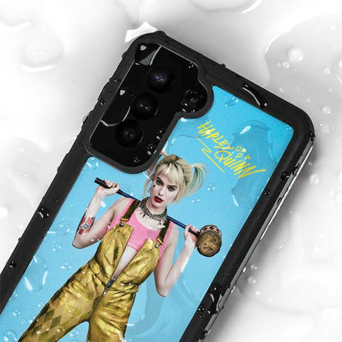 DC Comics Harley Quinn Movie Charcater Poster Galaxy S24 Plus Waterproof Case