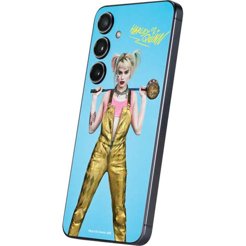 DC Comics Harley Quinn Movie Charcater Poster Galaxy S25 Skin