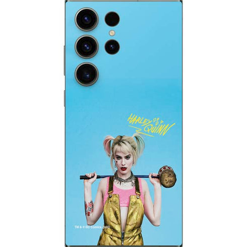 DC Comics Harley Quinn Movie Charcater Poster Galaxy S24 Ultra Skin