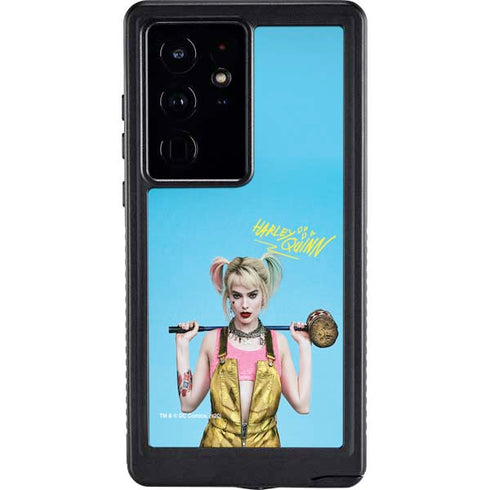 DC Comics Harley Quinn Movie Charcater Poster Galaxy S24 Ultra Waterproof Case