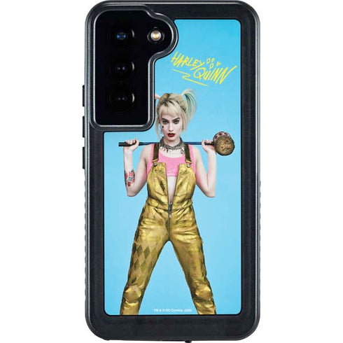 DC Comics Harley Quinn Movie Charcater Poster Galaxy S24 Waterproof Case