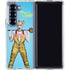 DC Comics Harley Quinn Movie Charcater Poster Galaxy Z Fold6 Clear Case
