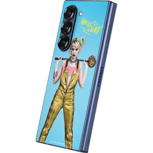 DC Comics Harley Quinn Movie Charcater Poster Galaxy Z Fold6 Skin