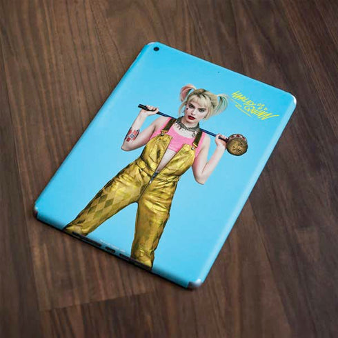 DC Comics Harley Quinn Movie Charcater Poster Apple iPad Skin
