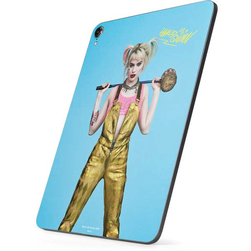DC Comics Harley Quinn Movie Charcater Poster Apple iPad Pro Skin