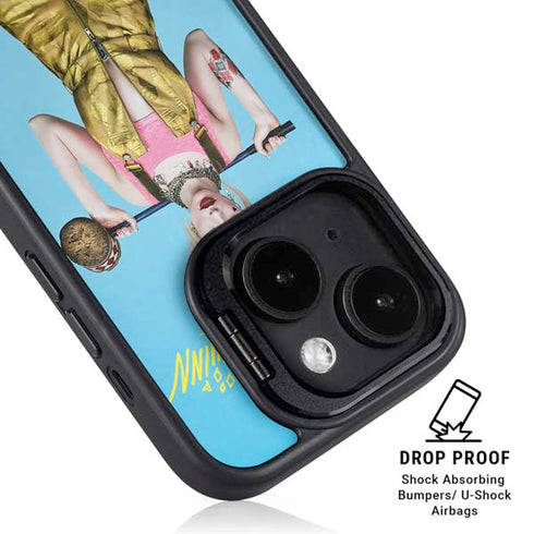DC Comics Harley Quinn Movie Charcater Poster iPhone 14 Kickstand Case