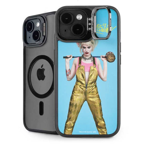 DC Comics Harley Quinn Movie Charcater Poster iPhone 15 Plus Kickstand Case