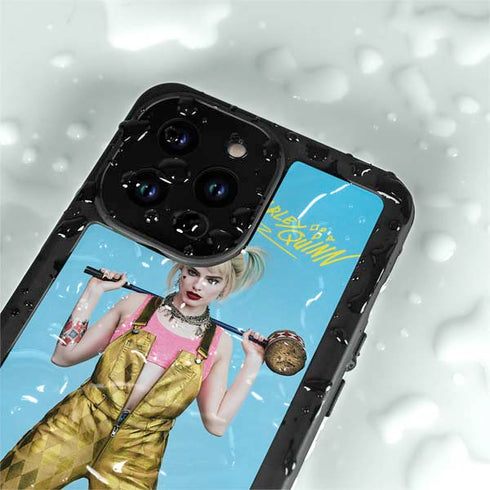 DC Comics Harley Quinn Movie Charcater Poster iPhone 15 Pro Waterproof Case